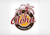 design looking funky aloha cocktail bar logo