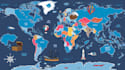 illustrate a creative vector map