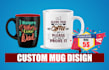 custom coffee mug design