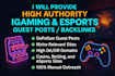 secure editorial guest posts on authority gaming sites