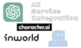 develop an ai service integration