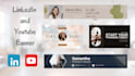 design canva template for linkedin and youtube banners