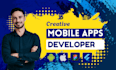 do flutter mobile app development, ios and android app, flutter dev