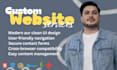 build a custom website with all essential features