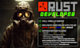 set up a full vanilla rust server with admin management