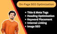 on page SEO content optimization