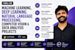 do machine learning ,deep learning ,nlp ,data analysis projects in python,r