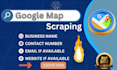 do google map scraping service