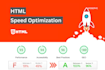 do HTML speed optimization service