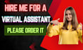 be provide virtual assistant, web research for data entry