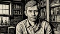 draw a custom portrait in linocut style
