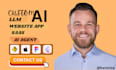 do ai sass ai website ai app developer ai agent ai chatbot custom ai llm
