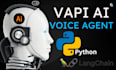 setup vapi ai voice agent caller, elevenlab n8n ai agent using crewai, langchain