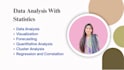 do any statistical task using IBM spss, excel or tableau