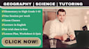 tutor geography and science online with personalized learning