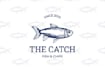 create a hand drawn custom fish and chip business logo design