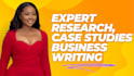 do expert research, case studies and powerpoints