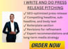 write and distribute your press release