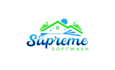 design home window door cleaning logo