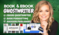 be your ghost book writer, kdp formatting, book proofreading, non fiction writer