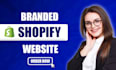 build shopify store or shopify website design, redesign shopify store