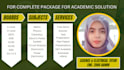 be your tutor for maths,chemistry, physics and electrical engineering