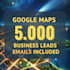 bulk scrape google maps for business leads including contact emails