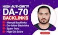 create dofollow high authority da 70 seo dofollow backlinks