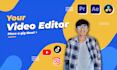 professionally edit your social media video or brand video