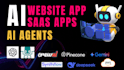 do ai sass ai website ai app developer ai agent ai chatbot custom ai llm