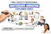 create a professional whiteboard animation explainer video