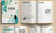 design german ebook, daily planner, hygiene routine workout , fitness planner