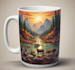 make amazing typography and custom coffee mug design