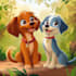 do a custom disney pet portrait