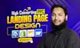 create a high converting PPC landing page for google or facebook ads