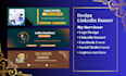 design a professional linkedin banner