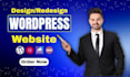 build, design, redesign, edit, fix, or clone your wordpress website