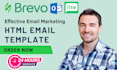 set up klaviyo email flows, html email template, stripo, brevo, beehive
