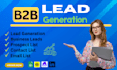 generate verified b2b leads and scrape data efficiently