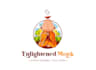 design enlightened monk food brand logo