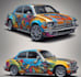 create racing car wrap, itasha wrap design with extreme