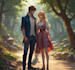 draw your couple character with anime style