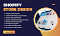 design advanced and high converting shopify dropshipping store