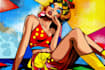 draw a retro pop art roy lichtenstein style