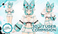 create custom vroid vtuber model and 3d avatar for vrchat