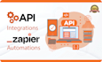 do zapier zap automation, web, rest, json, XML API development and integration