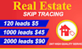 do real estate skip tracing with tloxp in USA