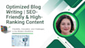 write SEO optimized blogs that rank on google