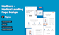 design customized web landing pages, web templates, and figma website design