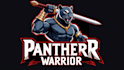 do modern panther warrior mascot logo